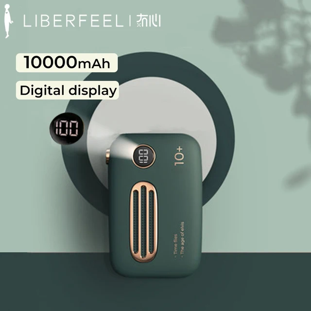 Liberfeel Maoxin cute power bank batterie externe digital display mini power bank for mobile phones dual input output powerbank 1