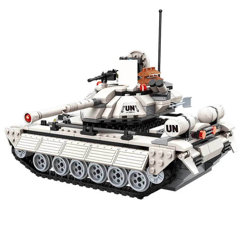 430Pcs Military Tank Building Blocks Sets Hero Army Panzer Weapon Gun RPG UN Force Technic Bricks Educational Toys for Children
430Pcs Military Tank Building Blocks Sets Hero Army Panzer Weapon Gun RPG UN Force Technic Bricks Educational Toys for Children