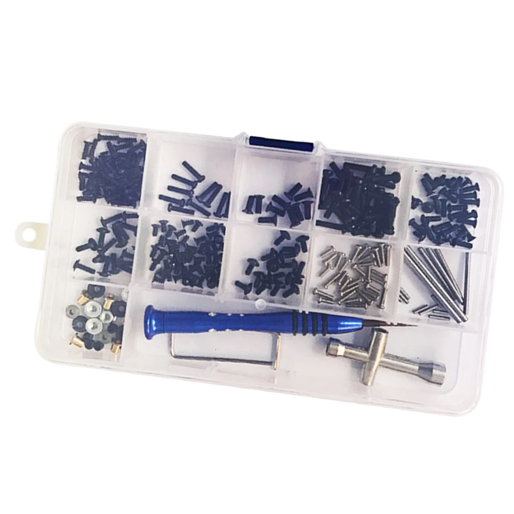 1 Set Screws Bolt Box Kit for Wltoys 1/14 144001 RC Car Accessories Part