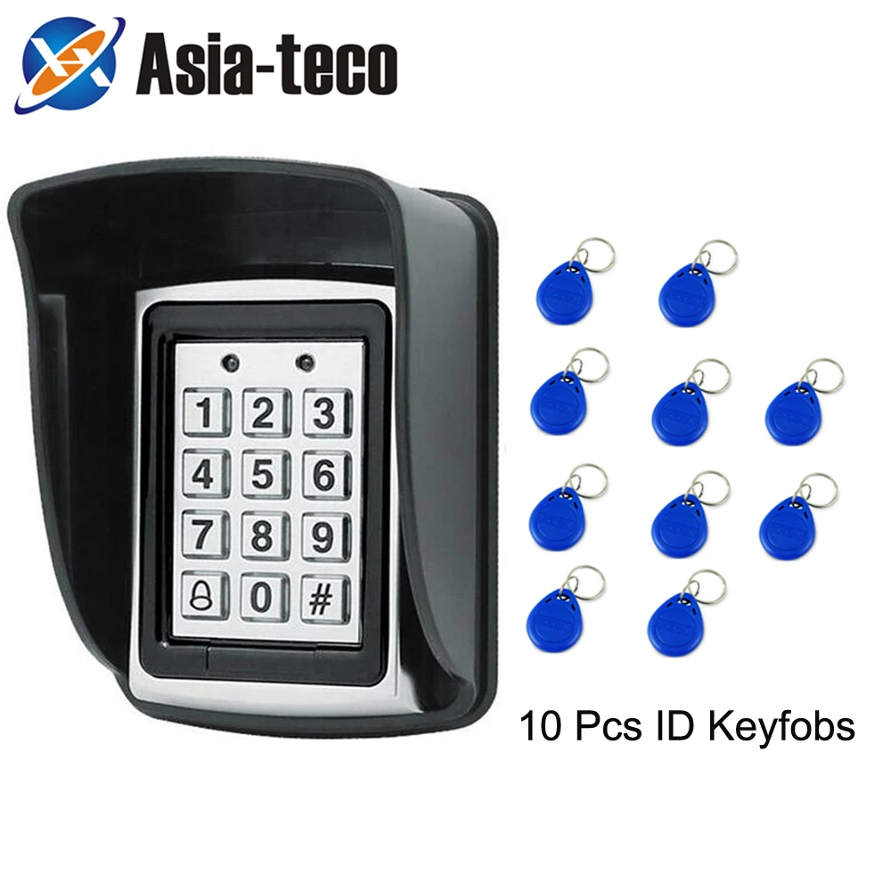 

RFID Password Access Control 1000 users 125kHz Card Reader Keyboard Access Control system suit is applicable to most door