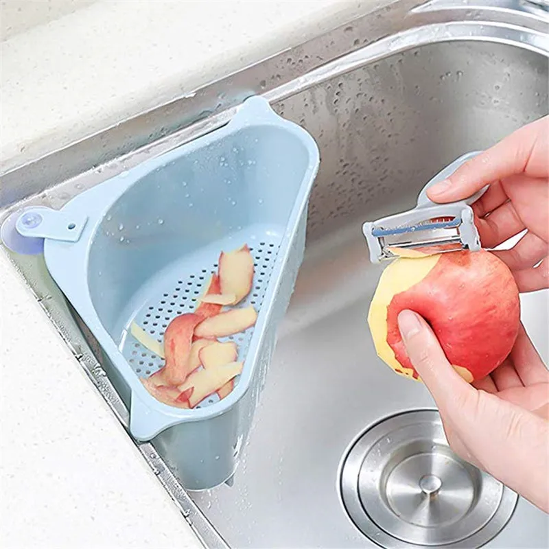 H3d464252892b4123ba174df07362e678c Kitchen Sink Drain Rack Creative PP Gel Drainage Rack Tableware Sponge Soap Drying Telescopic Sink Holder Storage Drain Basket Mallzona