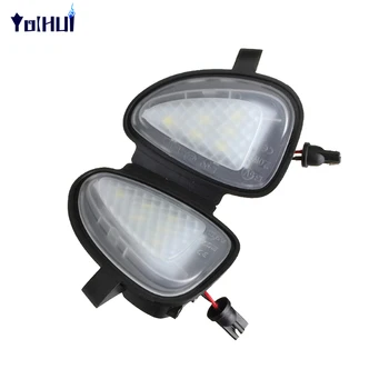 

2Pcs LED Side Under Mirror Floodlight Puddle Light Lamp For Volkswagen Golf MK6 6 MKVI 2010-2014