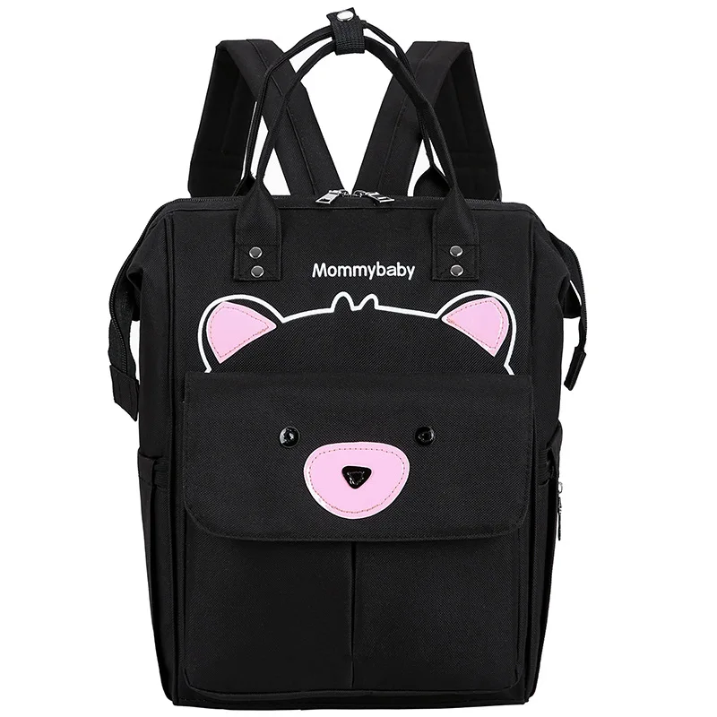 Backpack Large-Volume Multi-functional Mummy Bag Mom And Baby Pregnant Women chu xing bao Canvas Women's Doubles Shoulder Bag