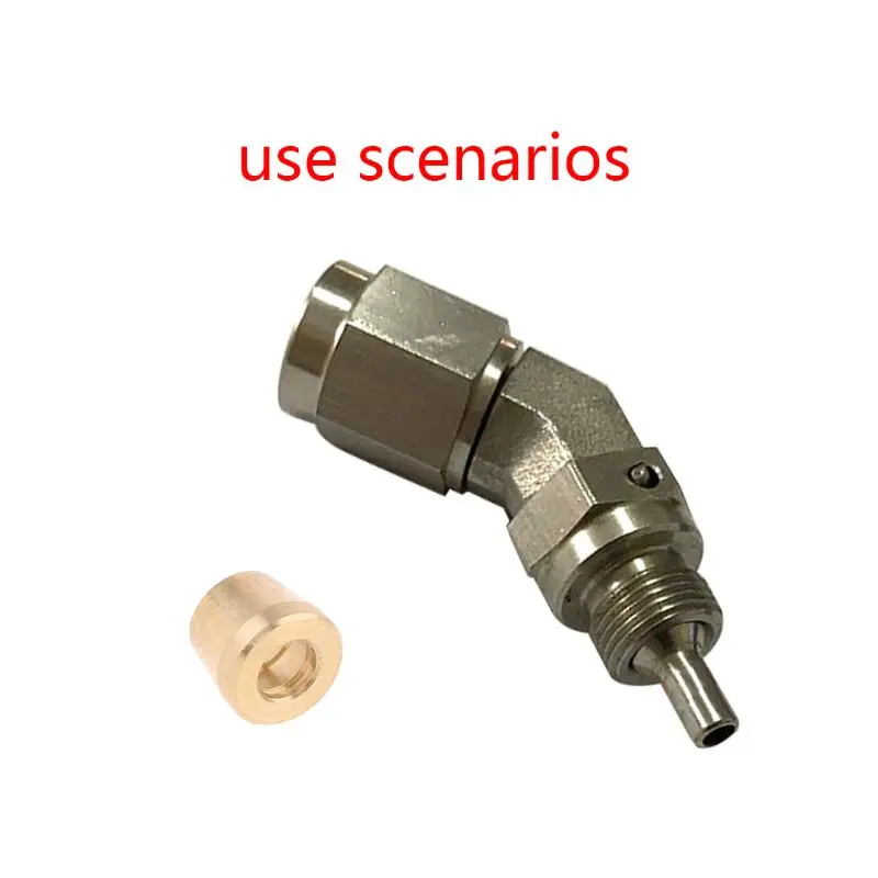 50Pcs/10Pcs/5/1Pc Durable Olive Inserts AN3 Hose End Hose Connector Metal Fitting for Brake System Motorbike Modification Tools hose connector fitting