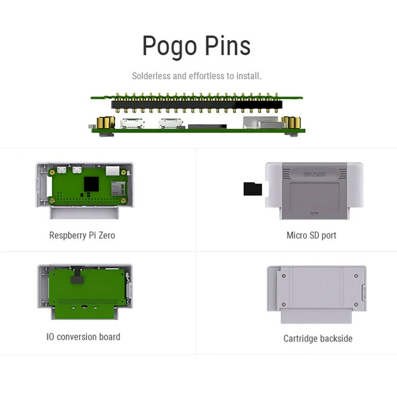 Для Retroflag GPi чехол для Raspberry Pi Zero и Zero W с безопасным выключением