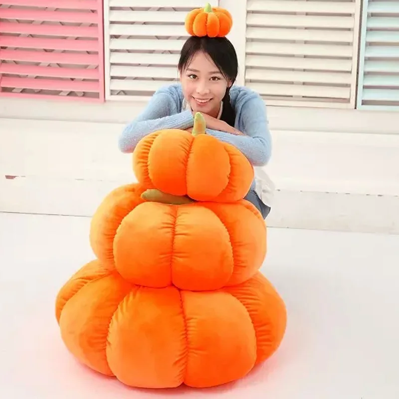 

Stuffed Vegetable Plush Creative Halloween Pumpkin Pillow Plush Toy Funny Gift Company Celebration Festival Patty Activity Gift