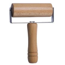 Скалка эргономичная ручка деревянный валик для теста кондитерский ролик скалка для выпечки печенья лапши бисквитный ролик для выпечки