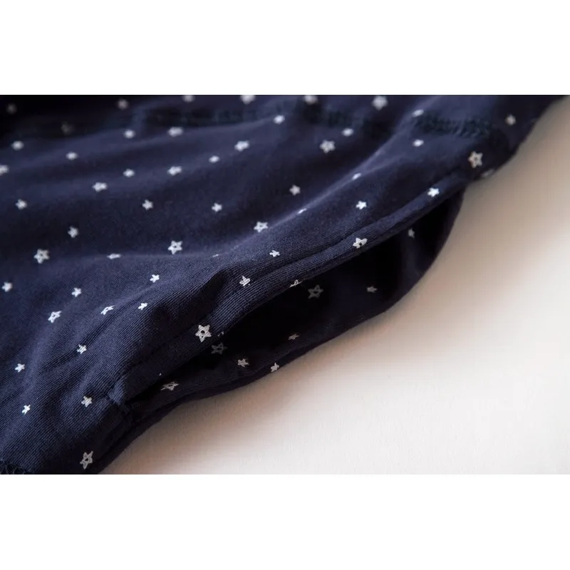Spring Autumn Female Casual Cartoon Nightgown Ladies Cotton Long Sleepshirt Women Long Sleeve Plus Size Lounge Sleep Dress