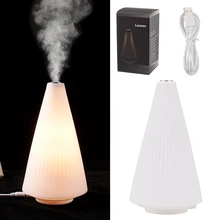 

250ML Air Humidifier Light Diffuser Aroma Essential Oil USB Ultrasonic Humidificador Night Cool Mist Purifier Table Lamp Touch