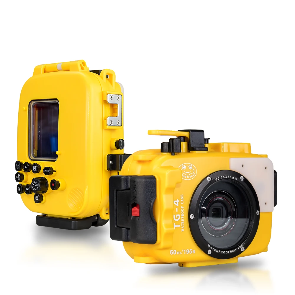 Сумка для подводной камеры для Olympus TG4 325ft/60M Чехол для подводной камеры 1 шт