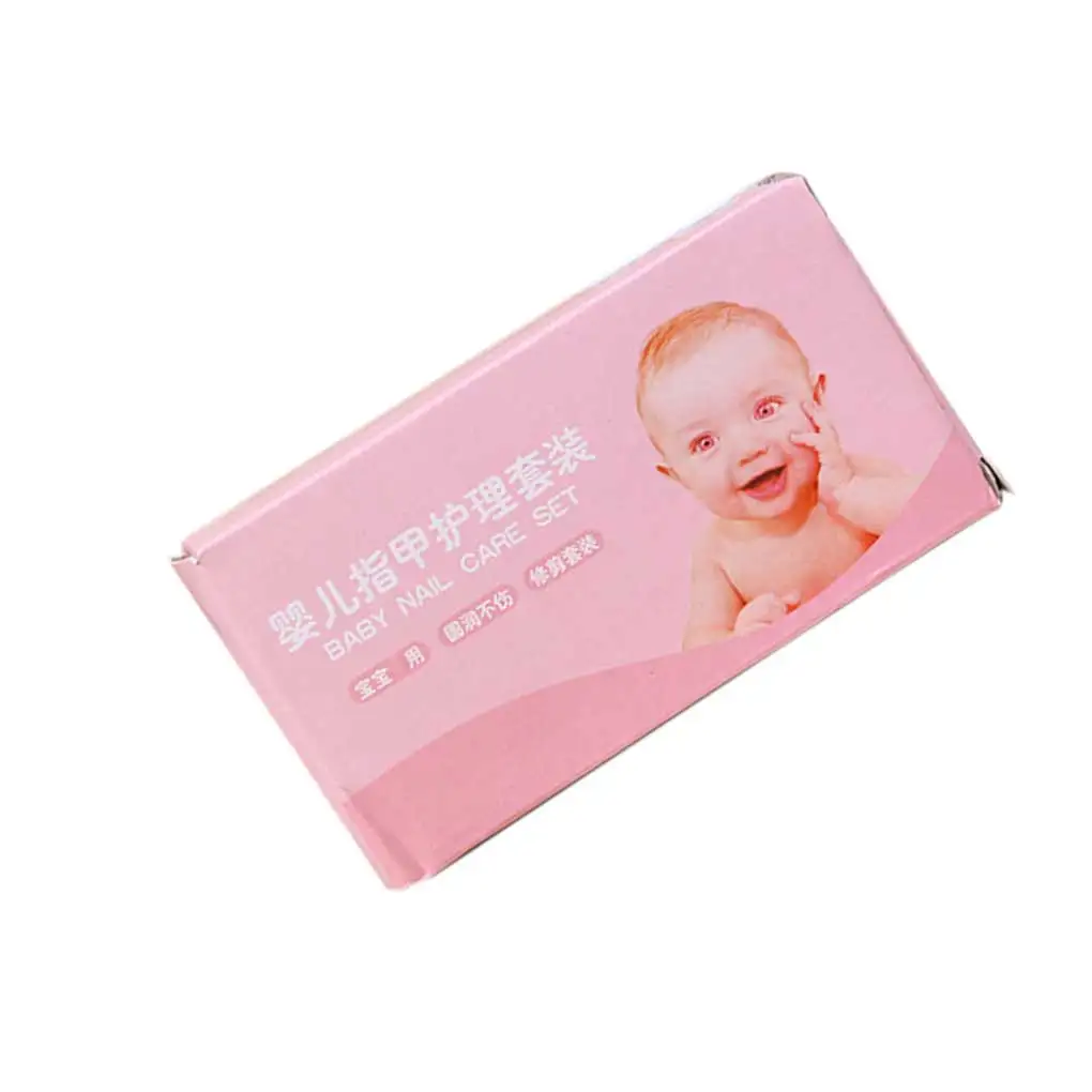 NO.1 4 шт./компл. Детские машинки для стрижки ногтей комплекты для здравоохранения палец машинка для стрижки, пинцет для выщипывания, педикюра ногтей фрезы ящик для хранения - Цвет: NO.1