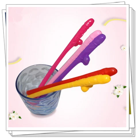 

Spoof Fun Whole Person Bachelor Party Color Straw Bar Nightclub Features Straw