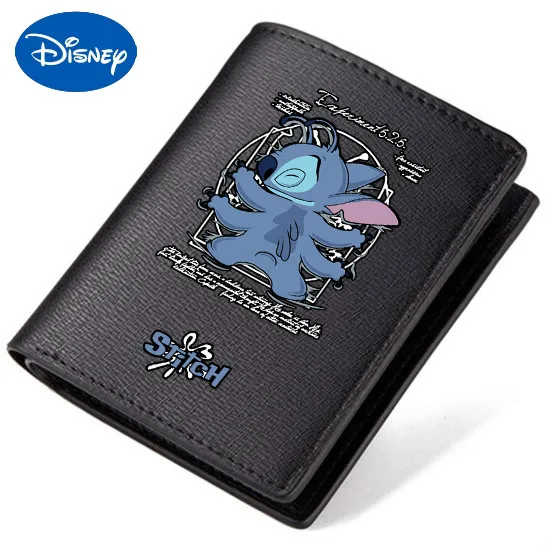 

Original Disney Interstellar Baby Stitch Stitch Peripheral Cute Cartoon Teenage Student Wallet Boys And Girls Short