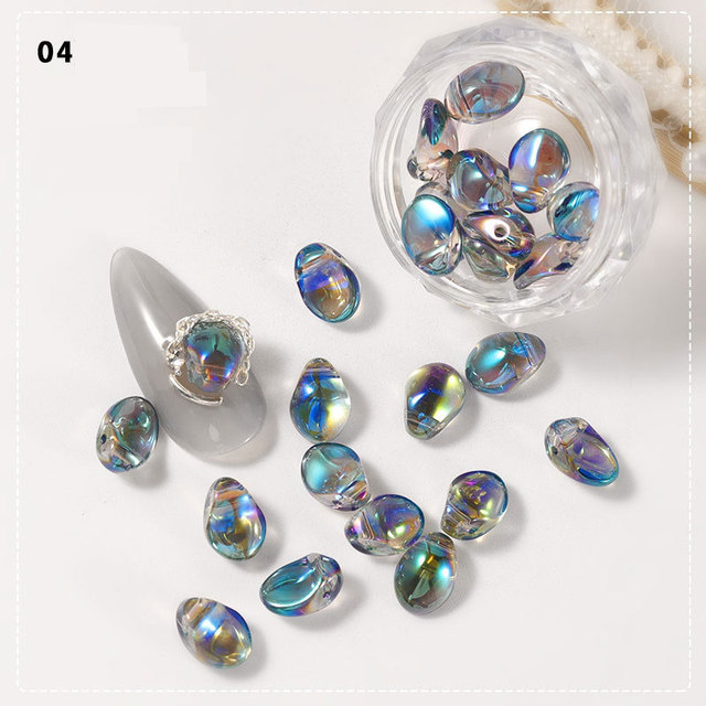 Nail Art Rhinestones Nail Irregular Stone Crystal Symphony Crystal Nails Sticker Sequins For Nails Decorations