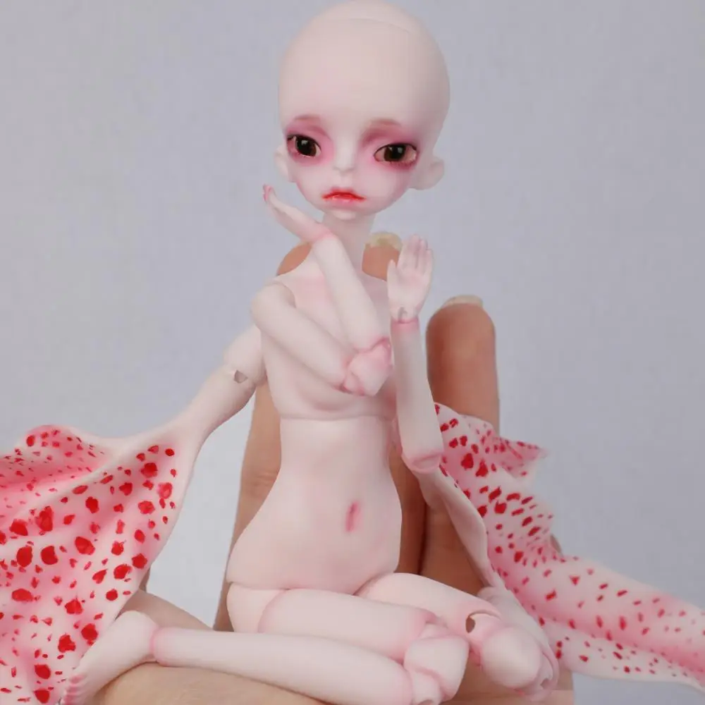 1/8 nude BJD doll Mini cute pet Elf girl BJD/SD Resin figure Model Toy gift.Not included Clothes shoes wig A0192Iris | Игрушки и хобби