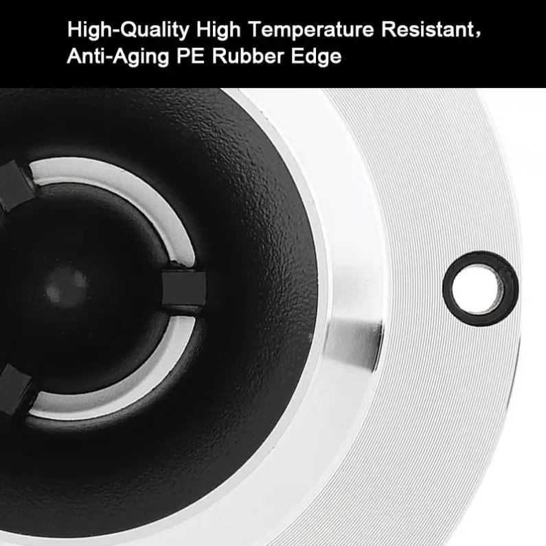 2pcs 4 Inch 1500W 12V Universal Car Auto Tweeter with Capacitor for Vehicle Auto Cars Stereo Modified