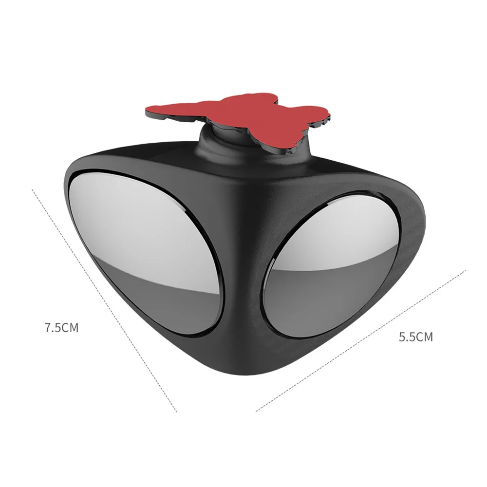 Цельнокроеное платье 360 градусов вращающийся 2 боковых окон автомобиля Зеркало для слепой зоны выпуклое зеркало Automibile внешний вид сзади Парковка зеркало безопасности Аксессуары для велосипеда