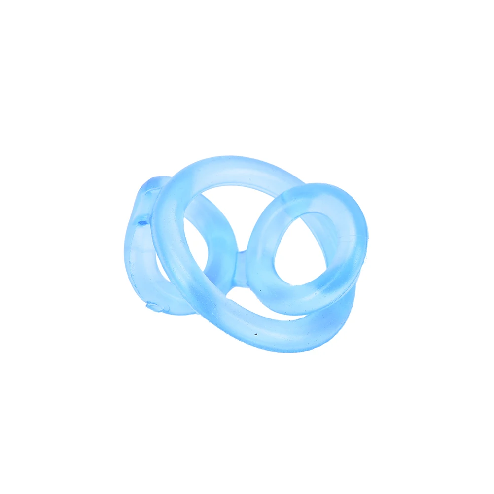 Adult Products Male Sex Toys Crystal Ring Couples Sexy Toy Party Supplies Soft Silicone Time Delay Penis Ring Cock Rings