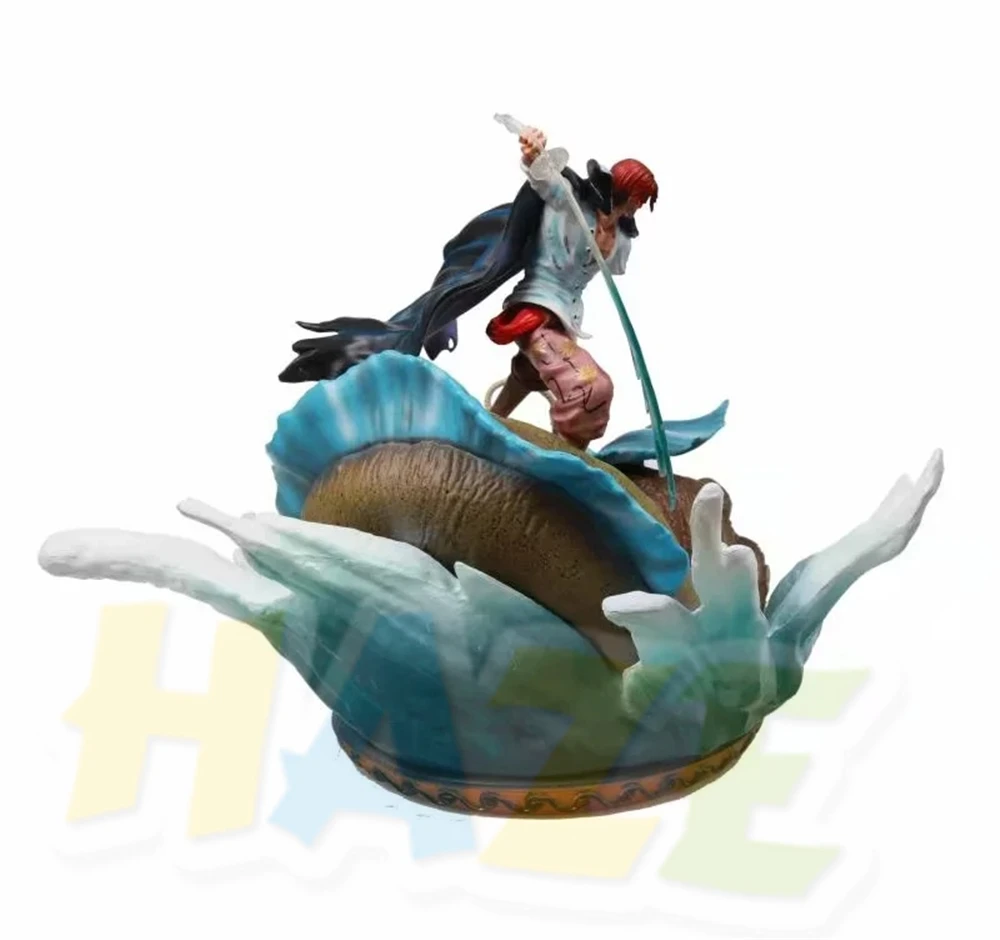 

Shanks Statue Model Painted Anime One Piece Figure Figurine Model Toy In Box