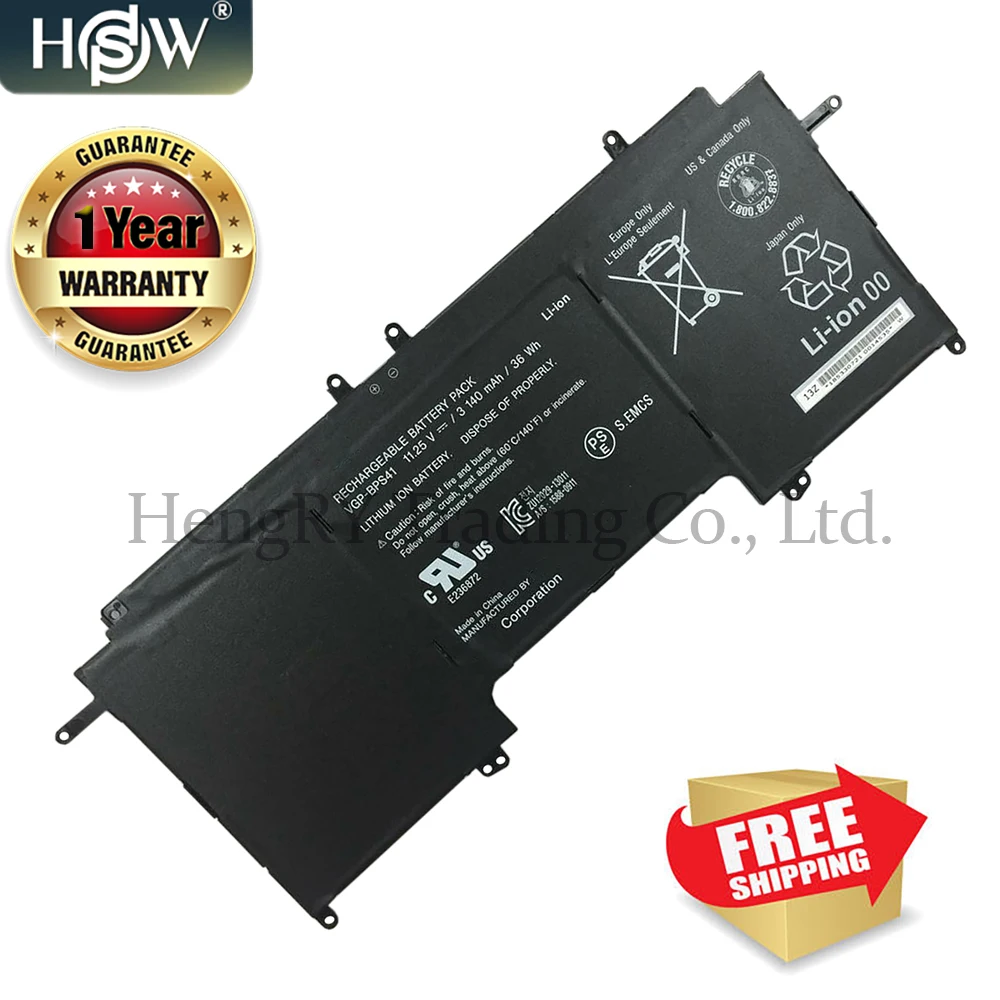 Аккумулятор HSW 11 25 в 36Wh для Sony Vaio Flip 13 SVF13N SVF13N13CXB SVF13N17SCS SVF13N18SCS SVF13N19SCS