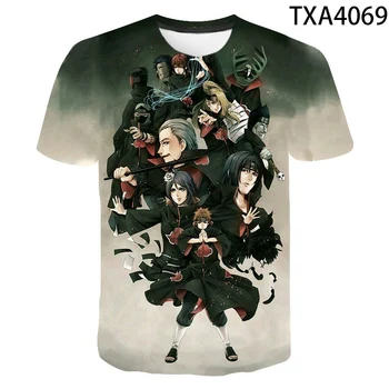 

2020 New Anime Naruto Casual Men Women Children 3D T Shirts Fashion Short Sleeve Boy girl Kids Printed T-shirt Cool Tops Tee