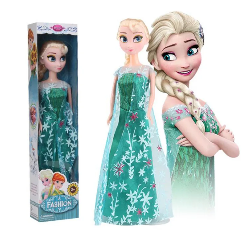 31 см Дисней сказочная Кукла Принцесса Холодное сердце Снежная принцесса кукла принцесса Эша Анна игрушка кукла девочка день рождения Рождественский подарок