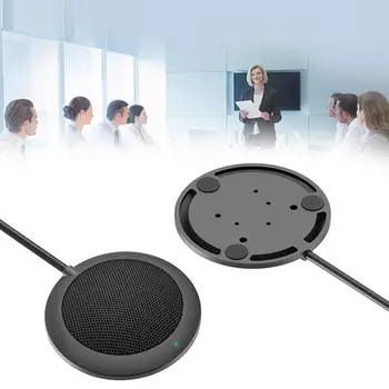 

Microphone USB Plug Computer Tabletop For Recording Condenser Boundary Conference Omnidirectional Gaming Microphone V4R2