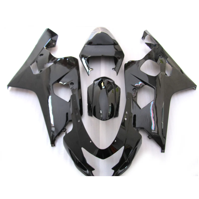 

ABS Fairing kit For Suzuki K4 GSXR750 2004 2005 GSX R600 custom aftermarket GSXR 750 04 05 bright black body Fairings+7 gifts