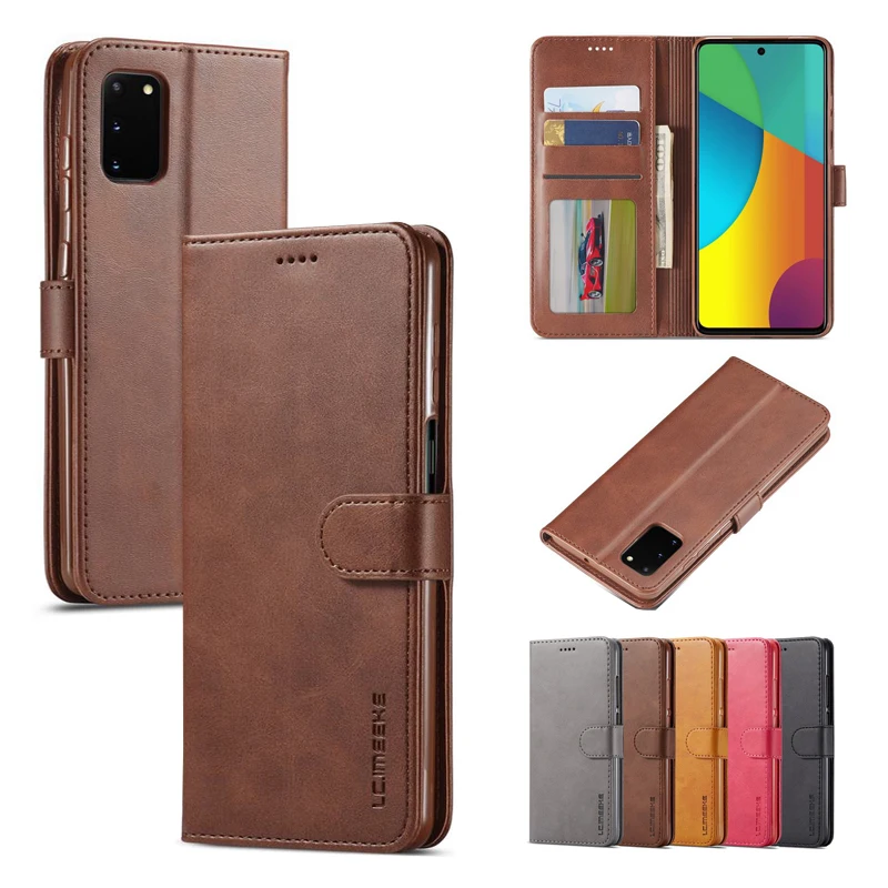Cover Case For Samsung Galaxy Note 10 Lite S10 A91 A81 Luxury Magnetic Flip Wallet Leather Phone Cases Coque | Мобильные телефоны и