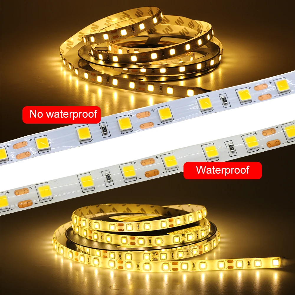 Новое поступление яркой светодиодной ленты 5054 DC12V Гибкие светодиодные лампы и RGB