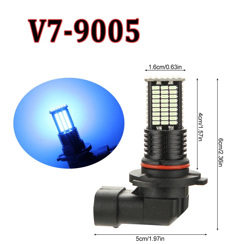 2 шт 9005/HB3 противотуманный светильник 3030SMD 3200LM 8000K автоматический светодиодный светильник s 12V* Светодиодный Рабочее напряжение: 9 V-30 V