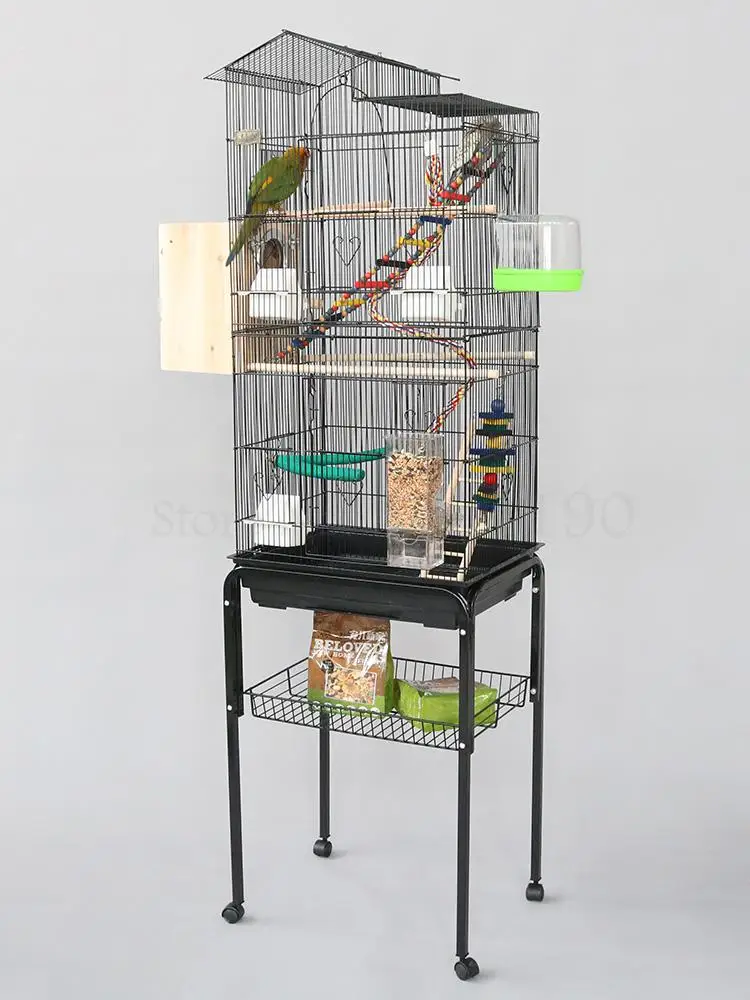 European luxury parrot cage bird cage budgie parrot myna xuanfeng large