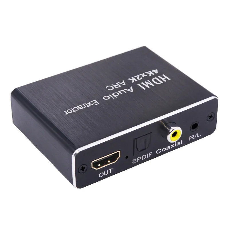 Kebidu 4K HDMI аудио экстрактор сплиттер ARC SPDIF стерео оптический TOSLINK 5.1CH Аудио HDMI конвертер адаптер