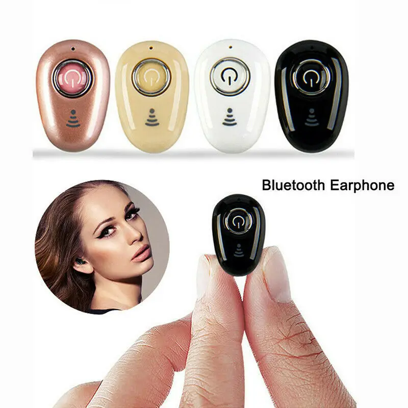 Беспроводные Bluetooth наушники S650 ультра мини гарнитура невидимые вкладыши стерео с