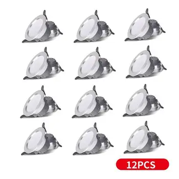 

2.5 Inch 5W 3Color Dimmable Downlight LED Recessed Spotlight Ceiling Driver LED Downlights Lighting
