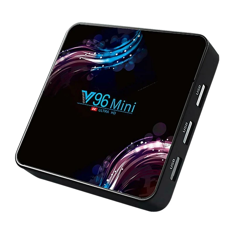 V96 Мини Android 9 0 ТВ коробка 6K H.265 2 4G/5G Wifi Bluetooth телеприставка для Youtube Google Assistant 3D видео