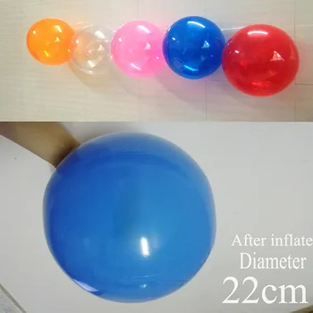 

20pcs beach ball after inflated diameter 22cm, indoor /outdoor fun play PVC balloon swiming pool toys for children