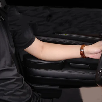 

Silicone Driving Anti-Fatigue Left Hand Armrest Pad Support Frame Square Leather Car Armrest Left Elbow Bracket Universal type