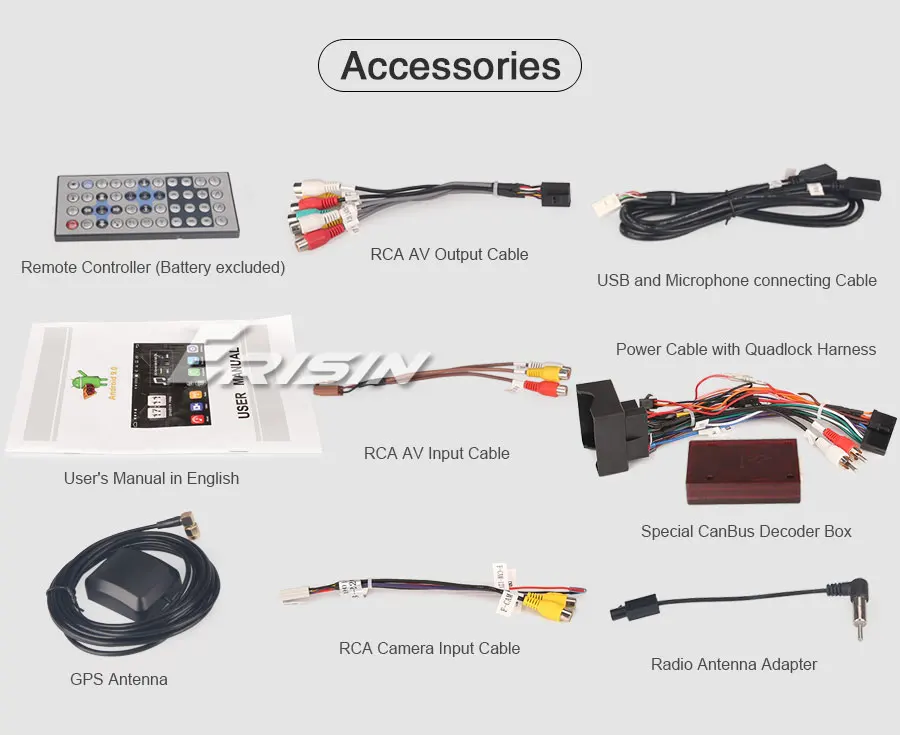 Clearance Erisin ES7715V 7 inch Android 9.0 Octa Core 4GB RAM Car DVD Radio BT for Passat Golf Tiguan Eos Seat Skoda 24