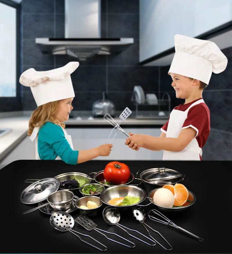 16 шт./компл. инструменты для приготовления пищи притворяться играть образование