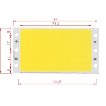 

15W 94X50MM 9450 warm white COB LED Panel Strip Lights DC12V F DIY lamps