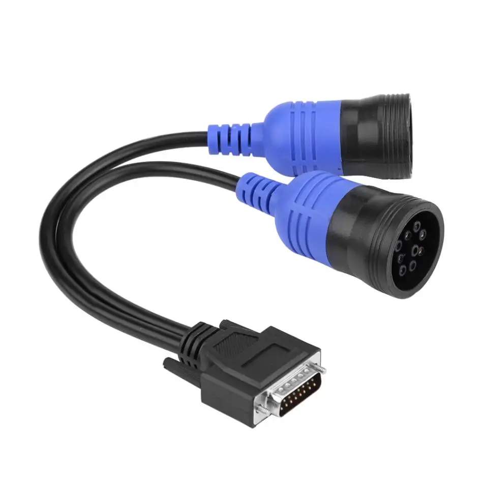 Грузовик диагностический интерфейс 6 Pin и 9 Pin адаптер для NEXIQ 125032 USB Link дизель