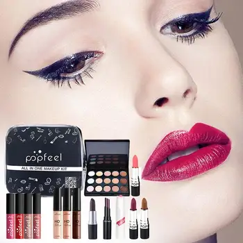 

POPFEEL All In One Full Professional Makeup Kit Tools Sets Selling Multiple Girl Hot For Beginner X4C4