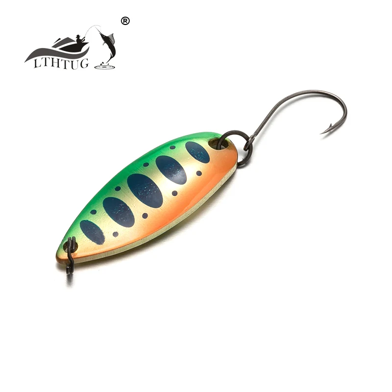 Spoon Lure Perch Salmon Artificial-Bait Metal LTHTUG Pesca Pike for Trout 32mm MIU Isca