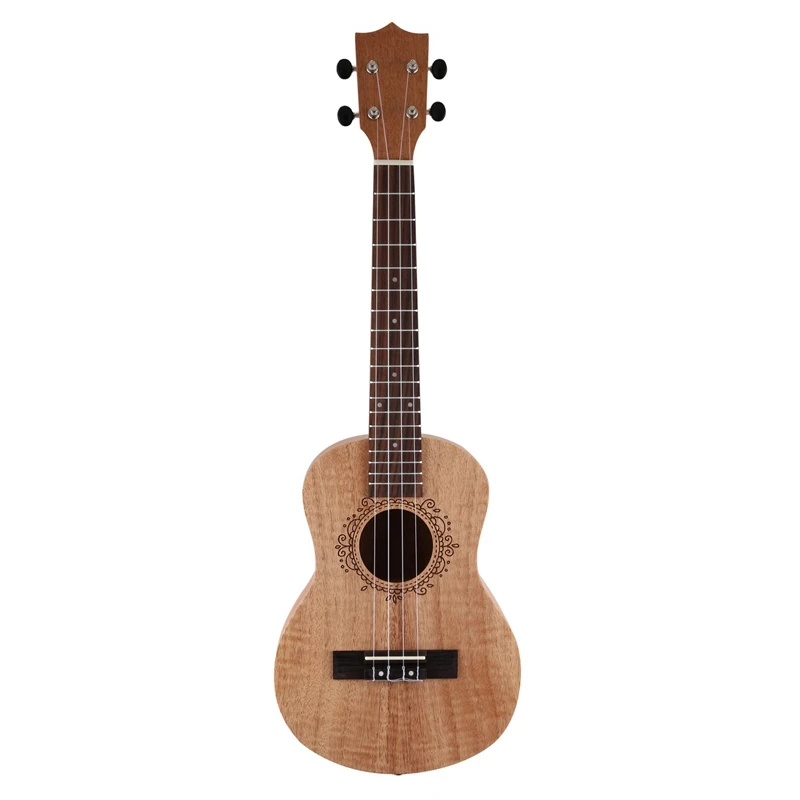 SEWS-26 дюймов портативная Okoume деревянная Гавайская гитара 18 Fret Tenor Акустическая гитара Cutaway деревянный цвет гитара красное дерево подходит для начинающих УКУ