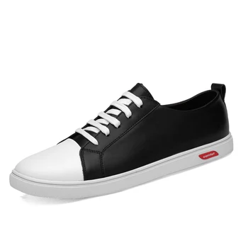 

Gentle mans Luxury Leather Shoes Men Sneakers Men Trainers Lace-up Flat Driving Shoes Zapatillas Hombre Casual shoes %1988