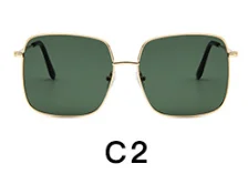 

31399 2020 hot new light Sunglasses large frame fashion glasses