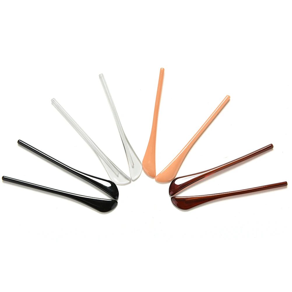 Pair Silicone Rubber Eyeglasses End Tips Ear Sock Pieces Ear