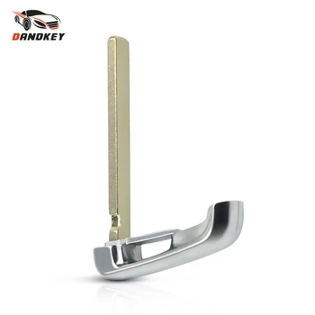 

Dandkey 10pcs Remote Blank Smart Insert Emergency Key Blade Fob For BMW X5 X6 F Series 2014 Car Key Replacement Uncut Blade