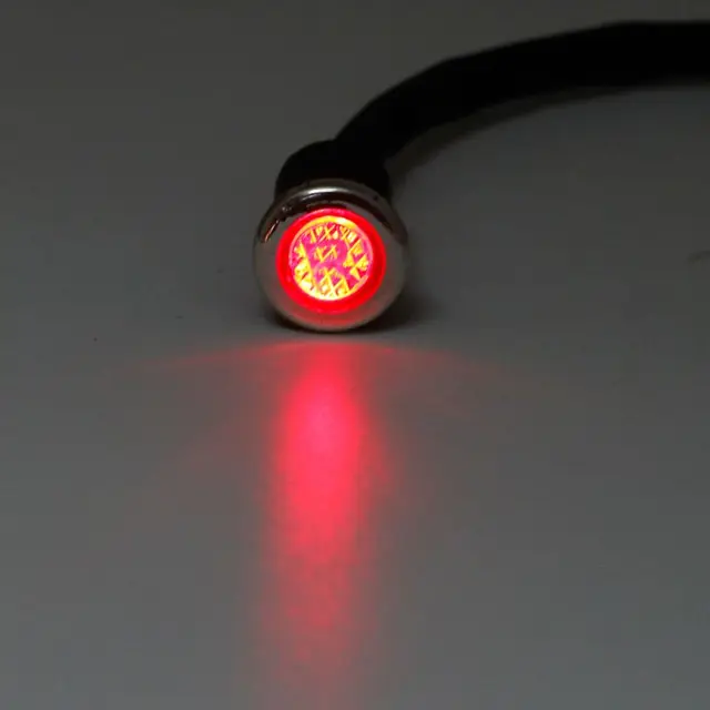 Universal ATV Neutral & Reverse Indicator Light - Red/Green Gear Position Light For 90-300cc Quads